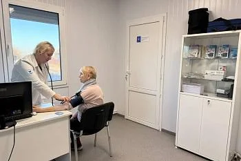 В Багратионовской районе открыли три новых модульных фельдшерско – акушерских пункта 