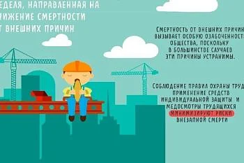 Неделя профилактики смертности от внешних причин!